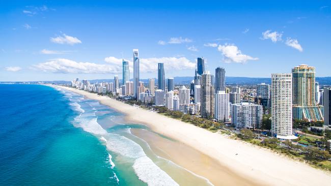 Gold Coast suburbs are in strong demand among potential home buyers, according to Realestate.com.au searches.