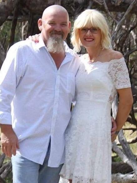 Daniel O’Halloran and Tracy Tozer before the cancer. Picture: Supplied,