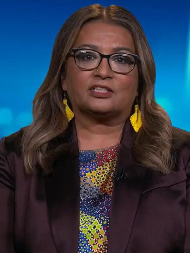 Greens deputy leader Mehreen Faruqi appeared on The Project on Thursday.