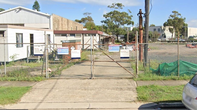 The site that is slated to be a truck depot. Picture: Google Maps