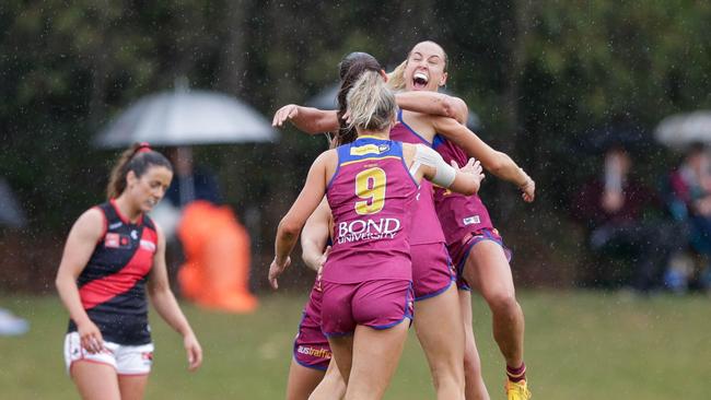 The Bombers were all at sea for most of the match. Picture: Getty Images