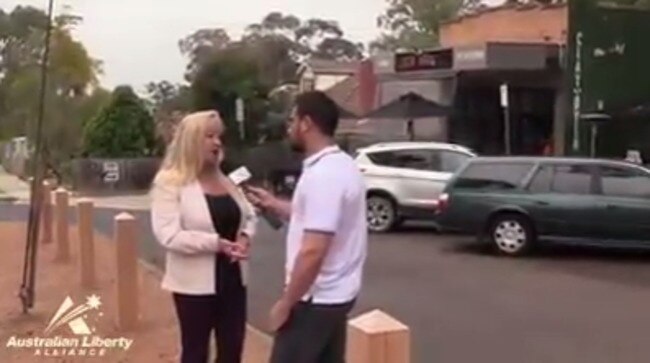 Ex. Liberal candidate's controversial video