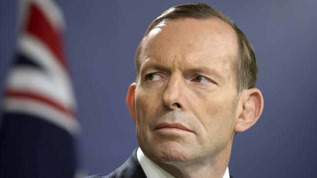 Former prime minister Tony Abbott. Picture: AP Photo/Rick Rycroft