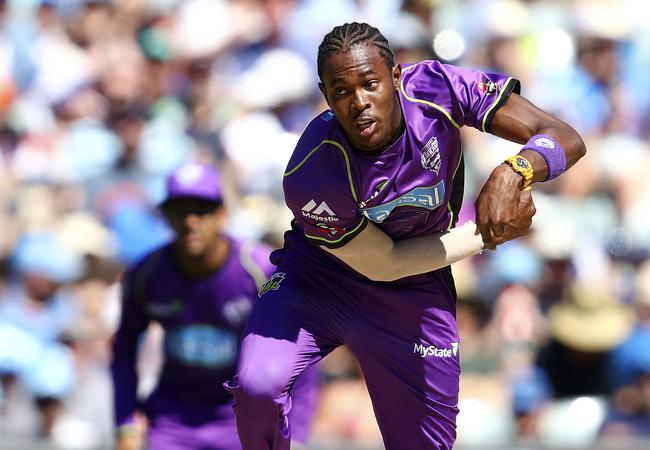 Jofra Archer was a revelation for the Hurricanes last year. Picture: Sarah Reed