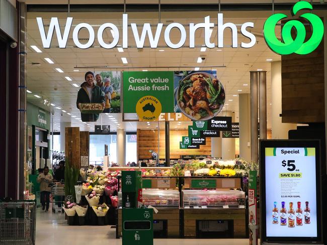 SYDNEY, AUSTRALIA : Newswire Photos- JULY 02 2024: A view of a Woolworths supermarket in Sydney, as there is an egg shortage caused by bird flu outbreak in the Hawksberry region north of Sydney resulting in a limit of cartons per purchase per customer. Picture: Newswire