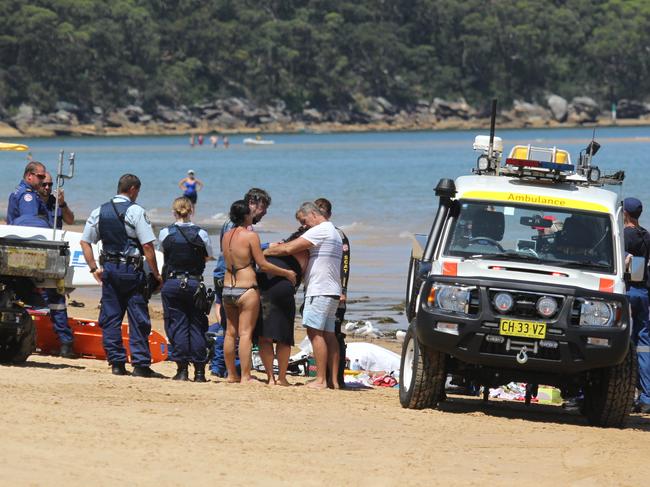 Drowning at Umina Beach. Picture by Mark Scott
