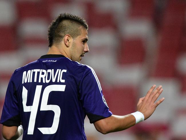 Aleksandar Mitrovic scored 36 goals in 60 games during his two seasons with Anderlecht.