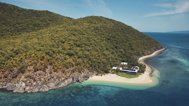 Pelorus Private Island, a $12m house that can be rented for $20,000 a night. Picture: Jason Ierace