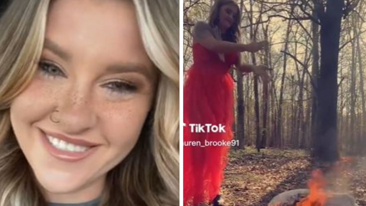 Tiktok Divorce Celebration Us Woman Burns Wedding Dress In Viral Clip The Courier Mail