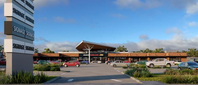 Artist's impression of $25 million Foodland and shopping centre in Hendon. Picture: Supplied by Thirteen Commercial