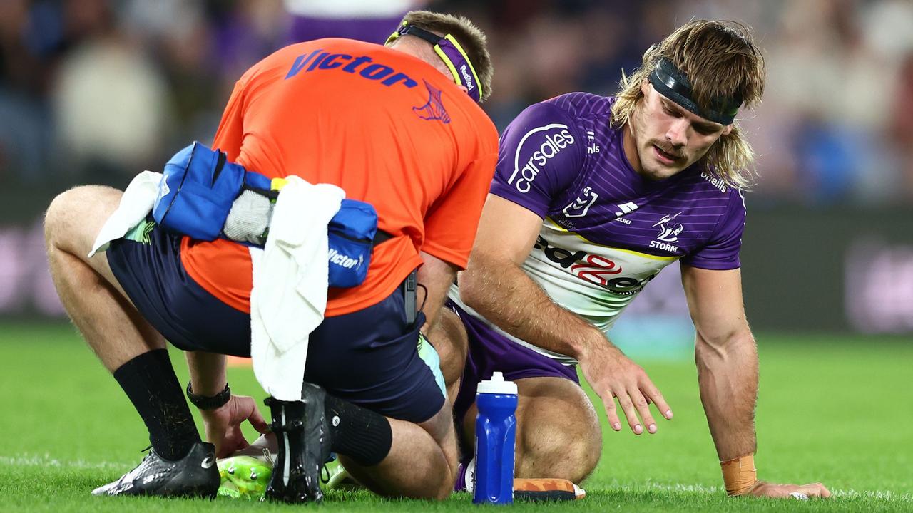 Ryan Papenhuyzen Ankle Injury, Storm 22 Defeat Titans 20 | The Australian