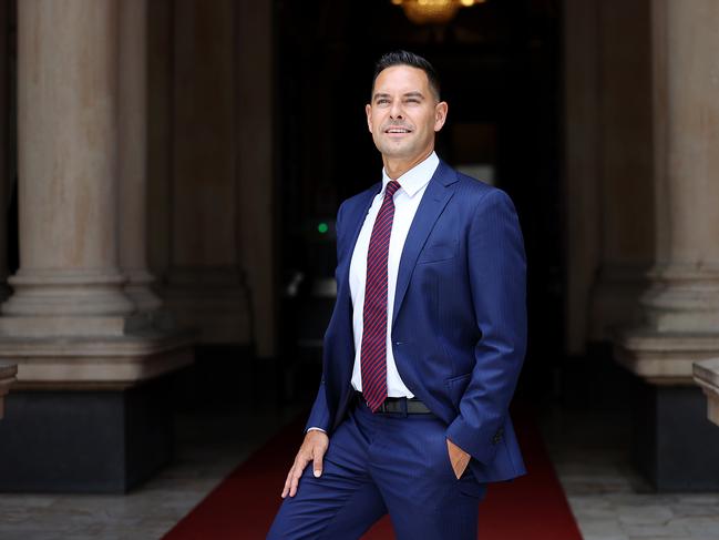 The NSW Government denies the park plan was part of a quid-pro-quo deal with independent MP Alex Greenwich and Clover Moore. Picture: Jane Dempster / The Australian.