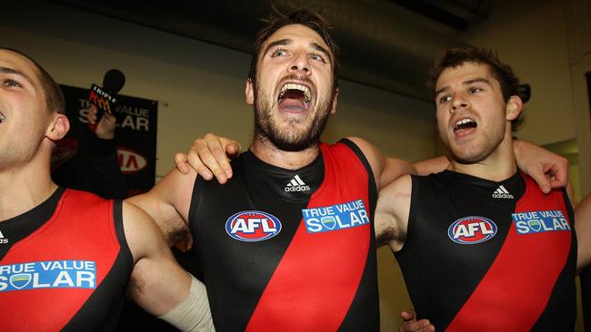 Stewart Crameri (right) is desperate to continue his AFL career. Picture: Michael Klein