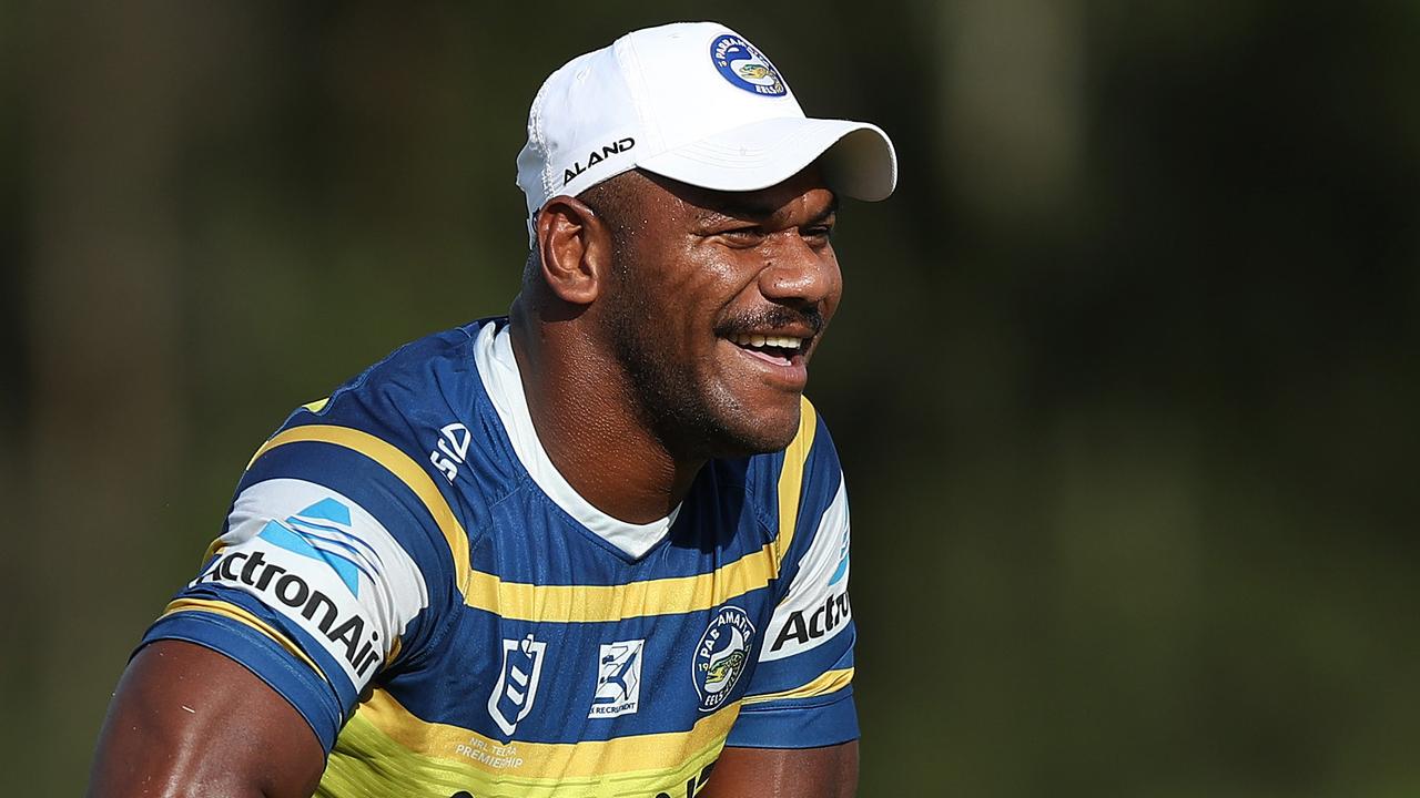 Parramatta's Maika Sivo has been cleared to play Round 1. Picture: Brett Costello
