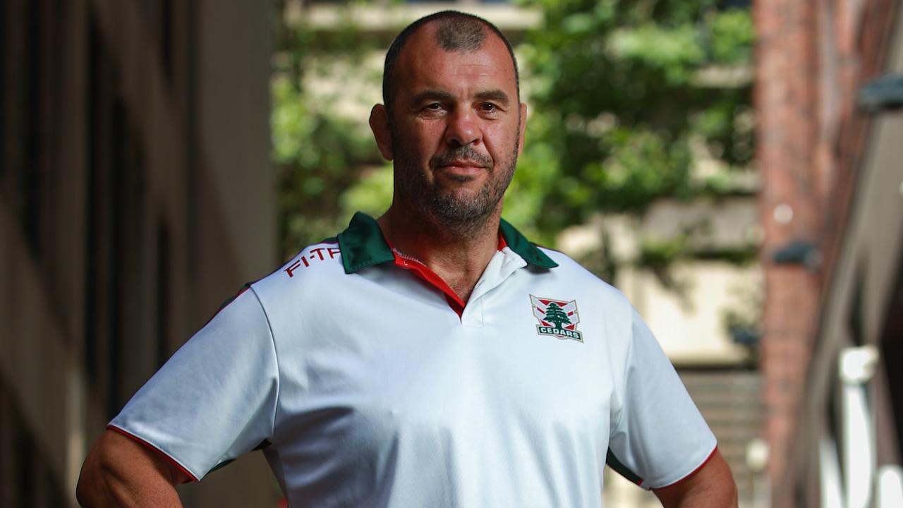 Former Wallabies coach Michael Cheika will be coaching Lebanon in The Rugby League World Cup. Picture:Justin Lloyd