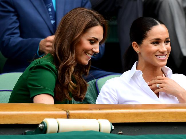 atherine, Duchess of Cambridge and Meghan are far from besties. Picture: Getty