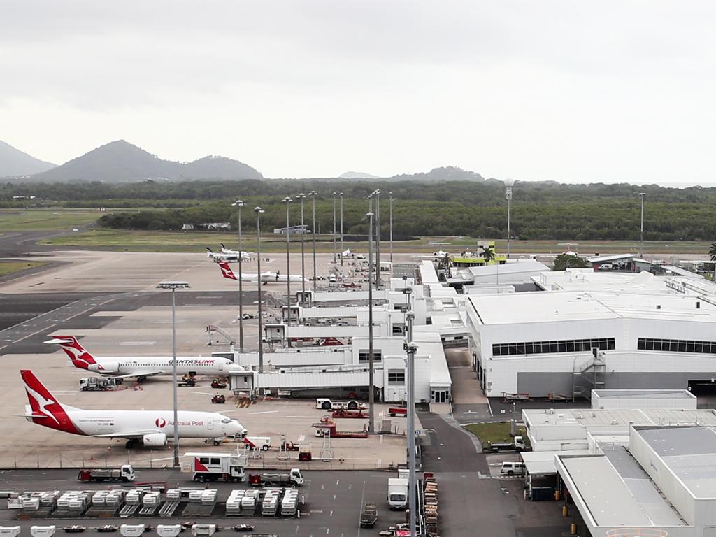 The woman flew to Cairns on July 16. PICTURE: BRENDAN RADKE