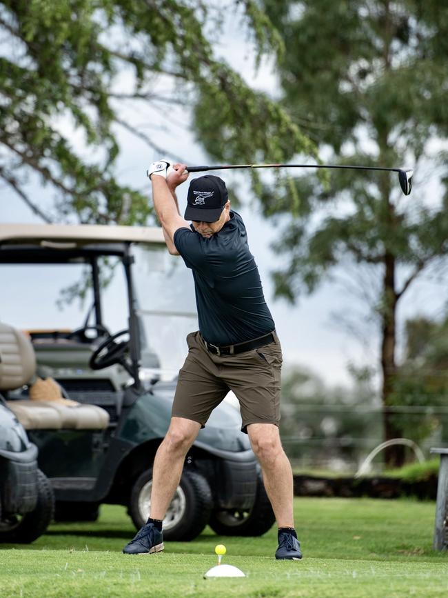 Maclean Golf Club director Zeke Huish.