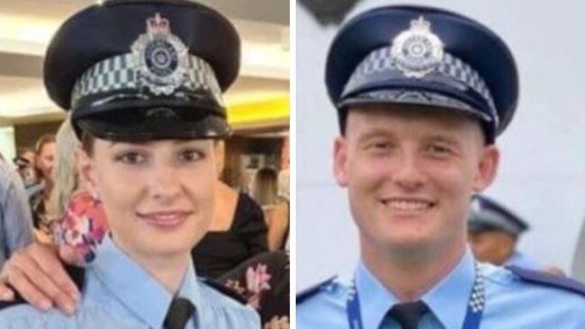 Constable Rachel McCrow, 26, and Constable Matthew Arnold, 29, were shot dead at Wieambilla on December 12 last year, along with neighbour Alan Dare.