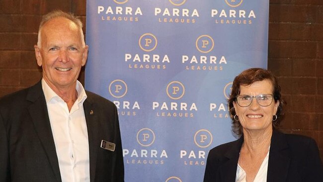 Greg Monaghan and Sue Coleman were re-elected onto the Parramatta Leagues Club board of directors. Picture: Facebook