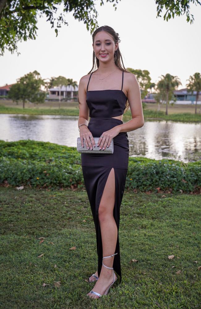 Jorja Fayers at the Mackay North State High School formal at Windmill Function Centre, November 19, 2021. Picture: Heidi Petith