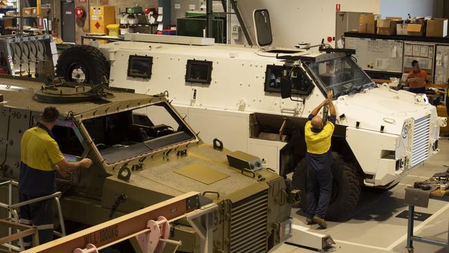 A survey has found 49 per cent of Australian defence companies found it ‘difficult’ or ‘extremely difficult’ to find and hold on to skilled workers.