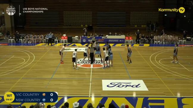 Replay: Victoria Country v NSW Country (Boys) - Basketball Australia Under-16 National Championships Day 6