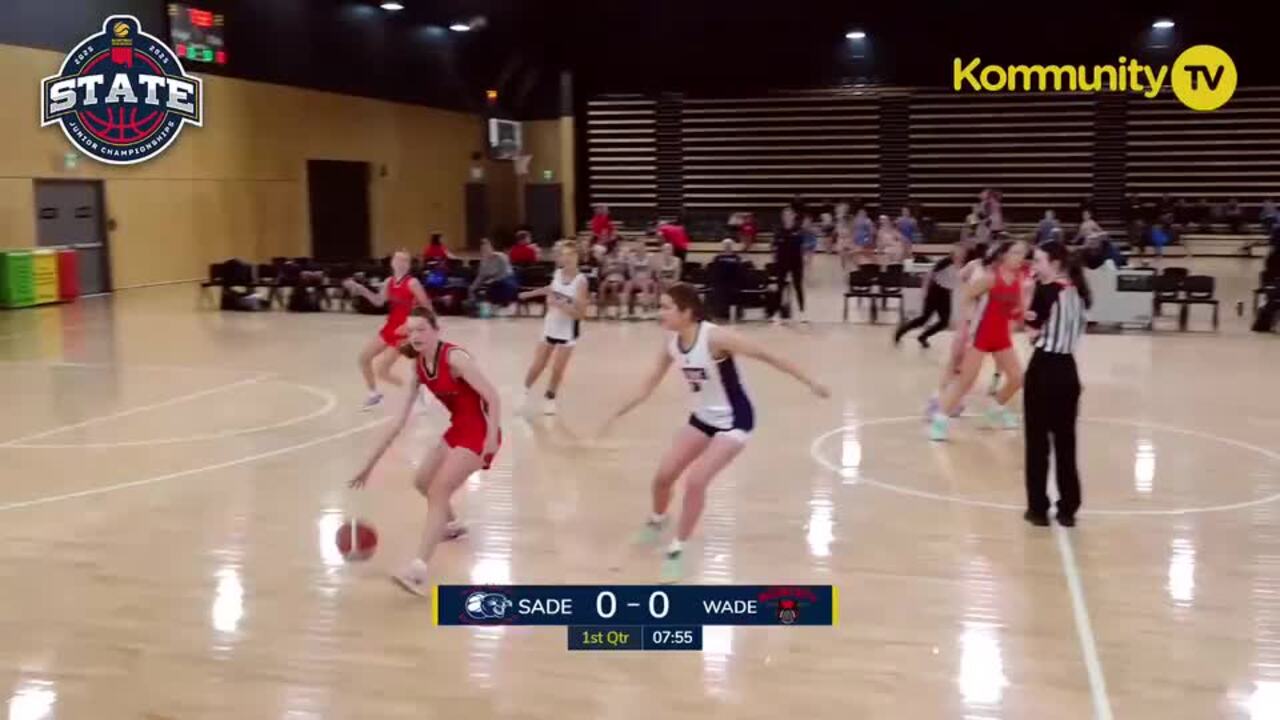 Replay: South Adelaide Panthers State v West Adelaide Bearcats State (U16 girls) - 2025 Basketball SA Junior State Championships Day 3
