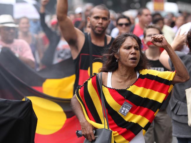 A peaceful march calling for a royal commission into the case in 2013.