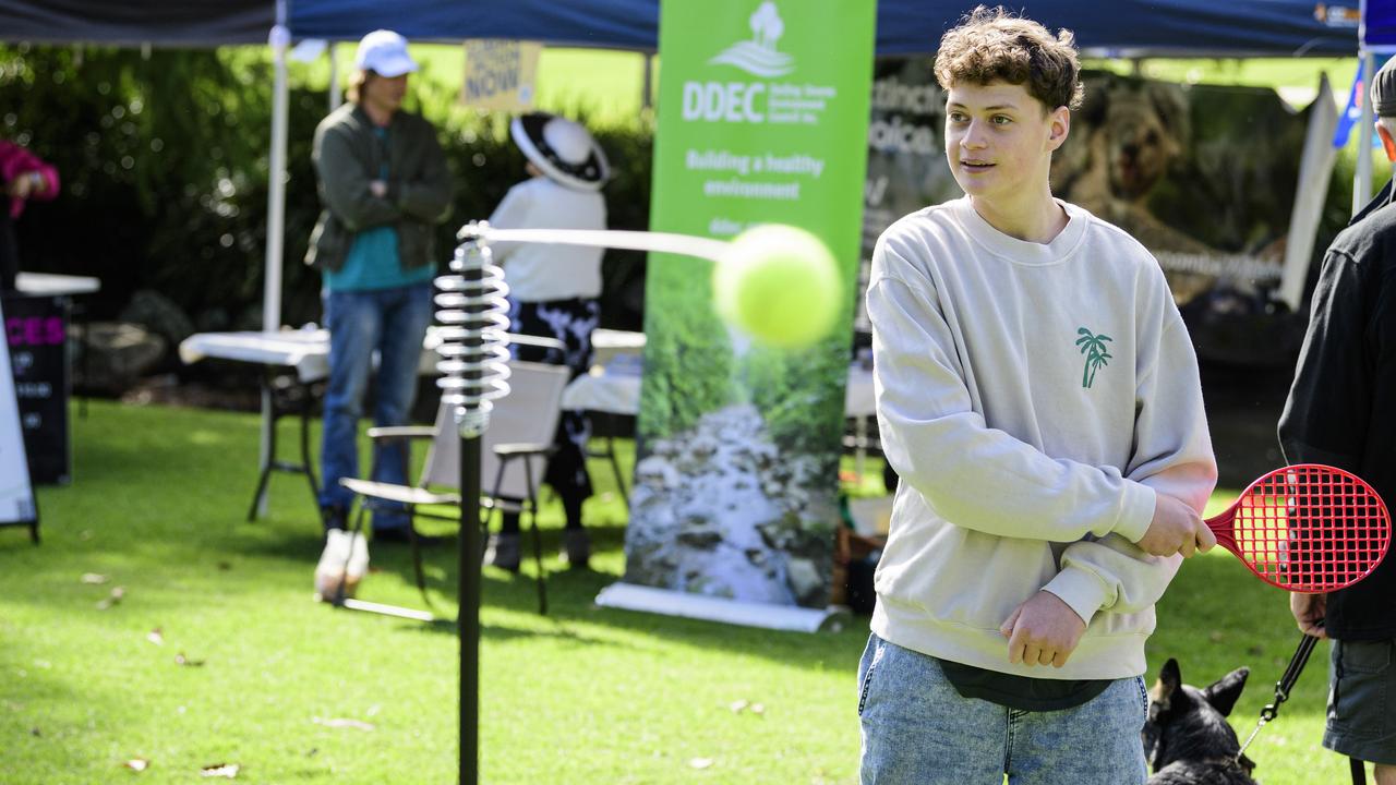 Aristotle Vahua at Toowoomba's World Environment Day celebrations at Lake Annand Park, Sunday, June 1, 2025. Picture: Kevin Farmer