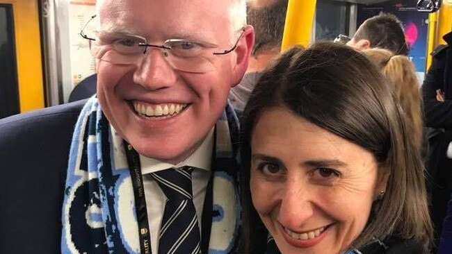 Gareth Ward has been elevated to Cabinet with a new portfolio. He has been vital to Premier Gladys Berejiklian’s re-election campaign. Picture: Facebook