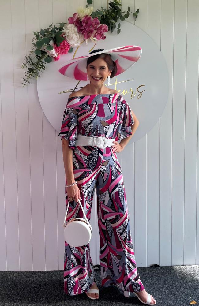 Christine Cross at the Cairns Amateurs Carnival day on Saturday. Picture: Yashee Sharma