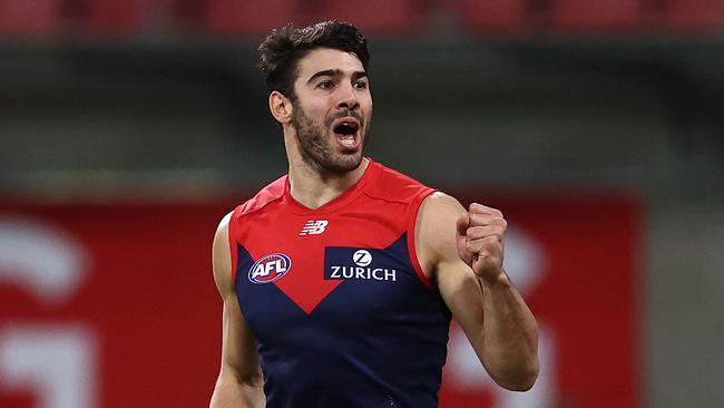 Christian Petracca and Melbourne have a lot of travel. Picture: Getty Images