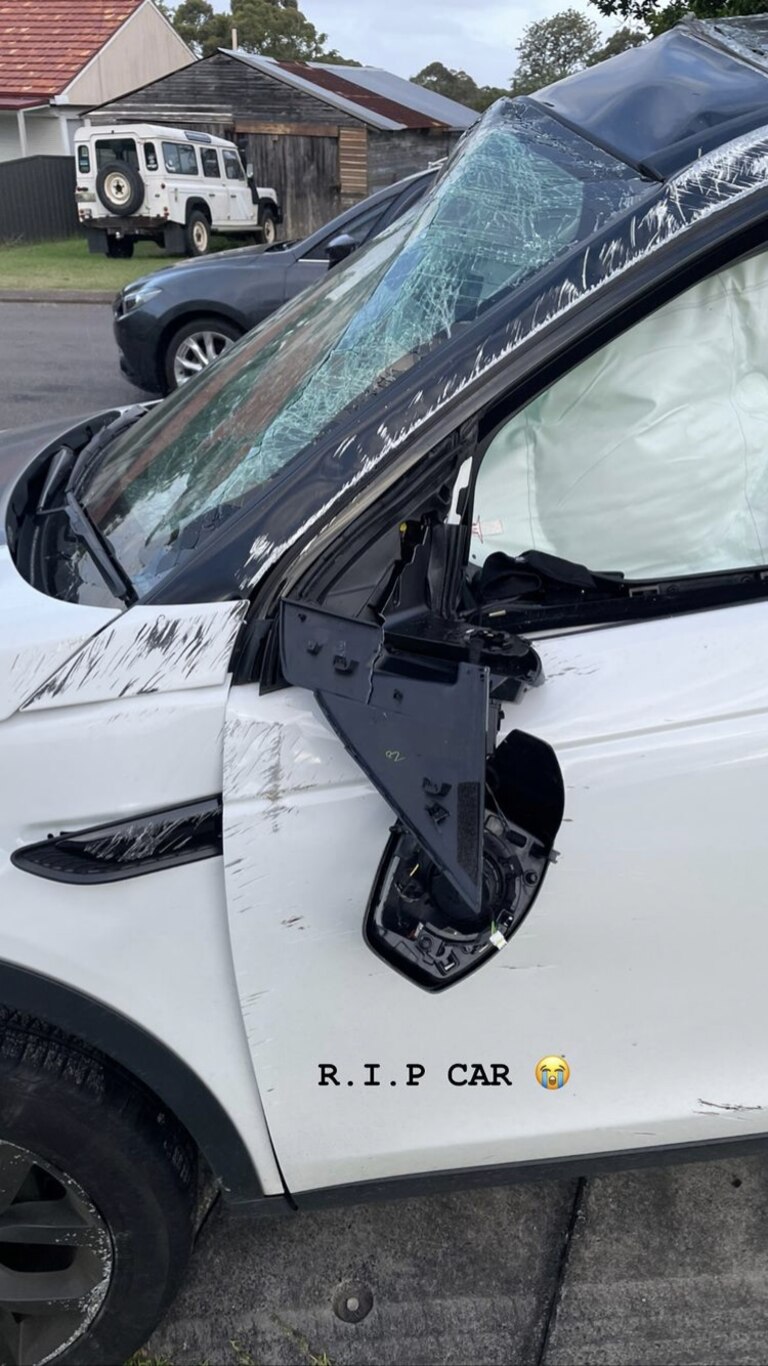 The airbags likely saved their lives. Picture: Instagram