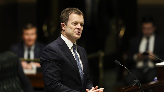 Attorney General Mark Speakman says he did not know about the Premier’s relationship. Picture: Dylan Robinson