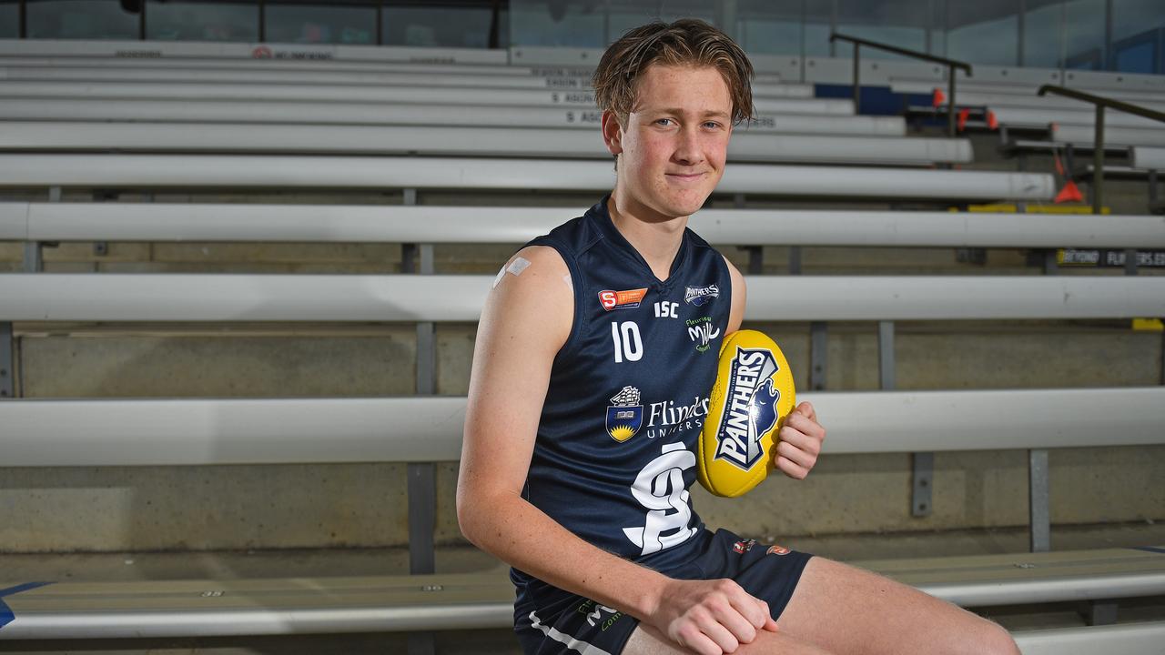 05/11/20 - South Adelaide rising star Brayden Cook is said to be the 'bolter' ahead of this year's AFL draft.Picture: Tom Huntley