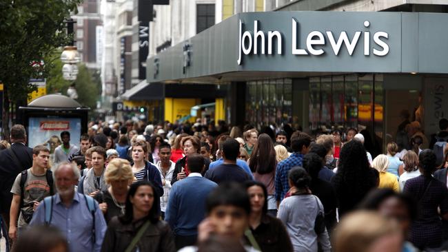 British high street retailer John Lewis is pursuing its own BNPL offering. Picture: AFP