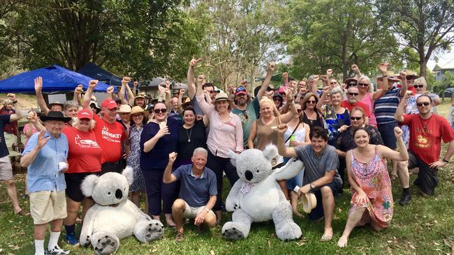 Mt Gravatt East residents celebrated after the council announced it would buy the land at Carrara St and Nurran St for bushland. 