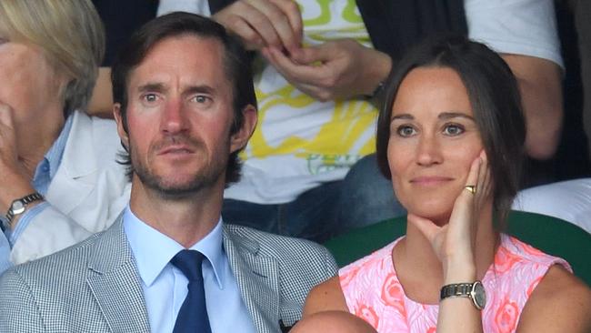 James Matthews and Pippa Middleton will wed tomorrow. Picture: Karwai Tang