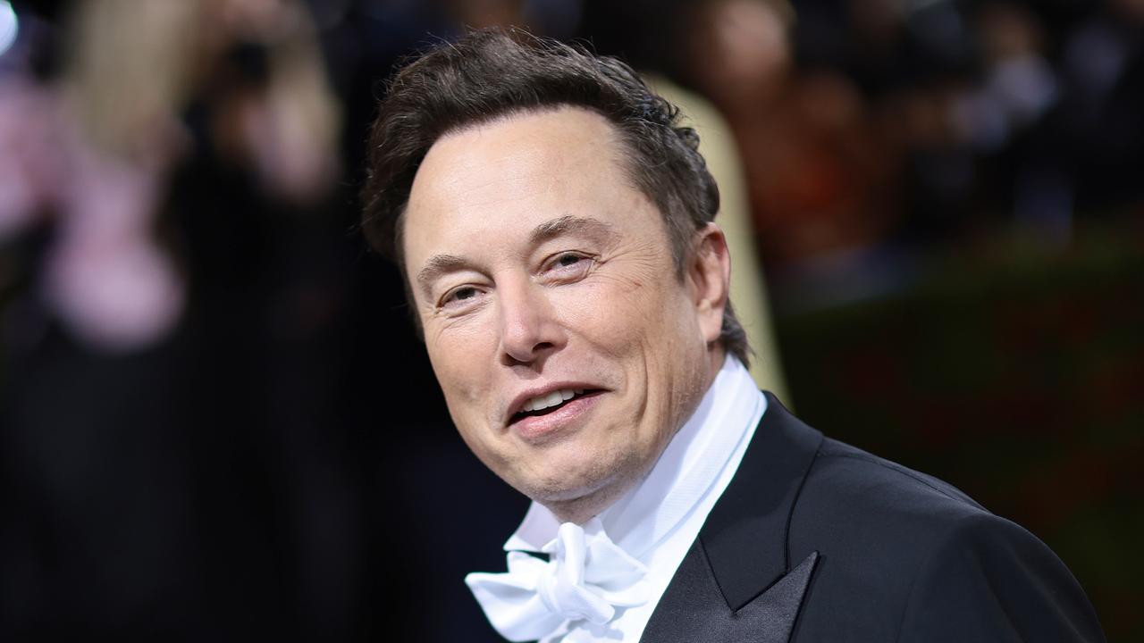 ‘Thanks Mr President!’ Elon Musk responded. Picture: Dimitrios Kambouris/Getty Images for The Met Museum/Vogue