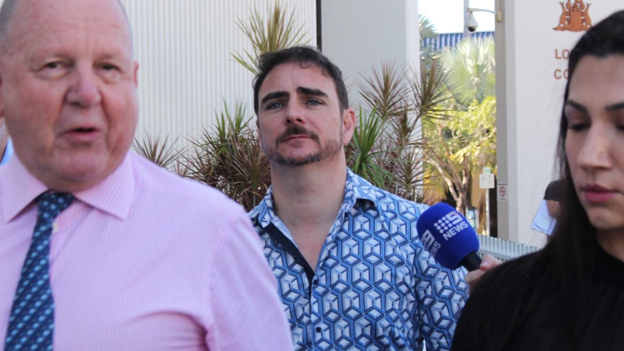 Emu Run Tours Pty Ltd director Patrick Joseph Bedford outside the Darwin Local Court on Tuesday. Picture: Jason Walls