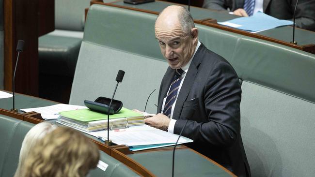 Stuart Robert during Question Time. Picture: NCA NewsWire / Gary Ramage