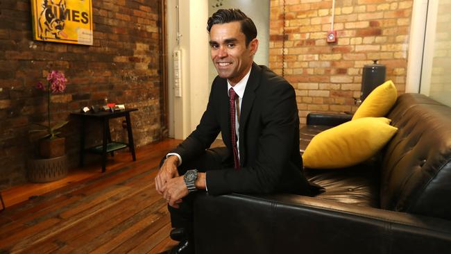 Lincoln Crowley QC at his chambers in Brisbane. Picture: Lyndon Mechielsen. 