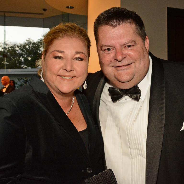 Danielle and Marshall Hall at Gold Coast Business Excellence Awards Hall of Fame induction at The Star Gold Coast. Picture: Regina King.