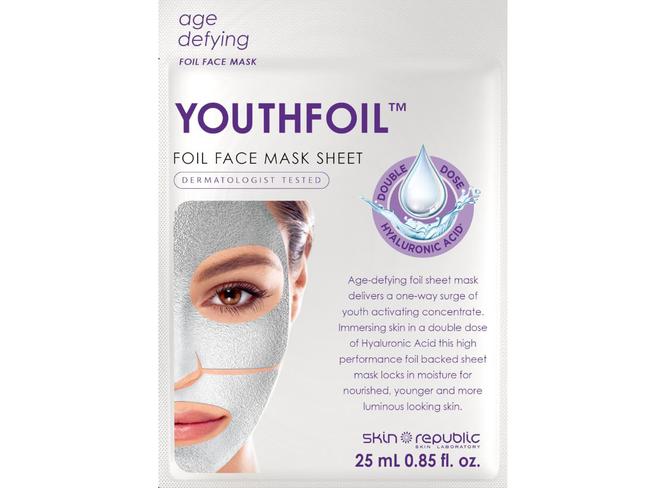 Skin Republic face masks are sold at most supermarkets.