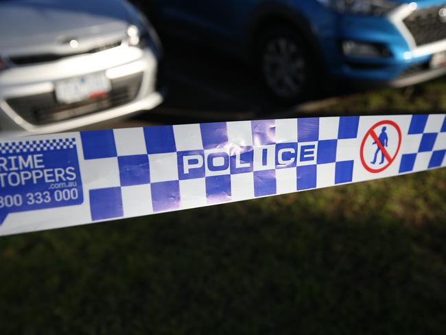 MELBOURNE, AUSTRALIA- NewsWire Photos June 25 2022,  Generic View of Police line tape at a crime scene., Picture: NCA NewsWire /Brendan Beckett