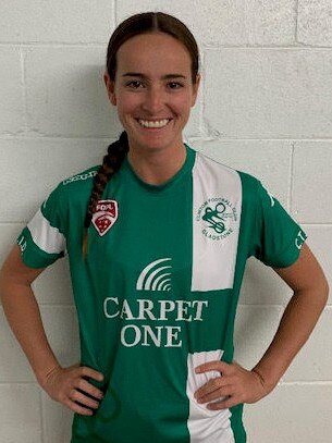 Clinton footballer Georgia Muir was the FQPL Central Coast Women's Player of the Year in 2022.