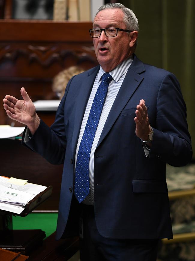 MPs feel as though they have been blindsided by Health Minister Brad Hazzard and Ms Berejiklian’s collusion with an independent MP. Picture: AAP Image/Joel Carrett