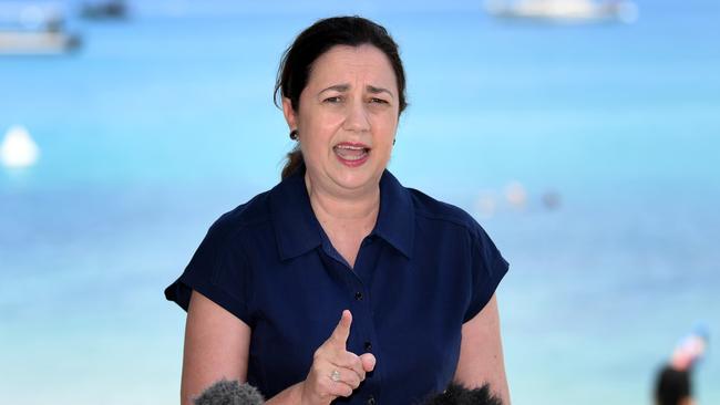 Queensland Premier Annastacia Palaszczuk. Picture: NCA NewsWire / Dan Peled