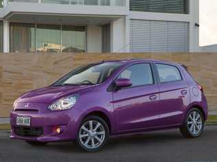 Mitsubishi's new Mirage. . Picture: Mark Bean